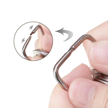 6Pcs Stainless Steel Measuring Spoons Set Measure Baking Coffee Kitchen Tool.