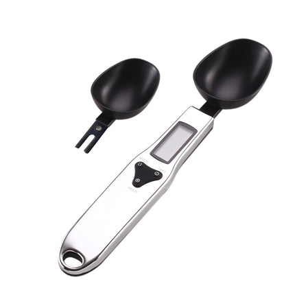 Food Baking Spoon Scale Mini Electronic Scale 500g/0.1g/ 2 * AAA B-attery Cell Powered Operated/ 4 Unit Changeable/ LCD Display/ Deatchable.