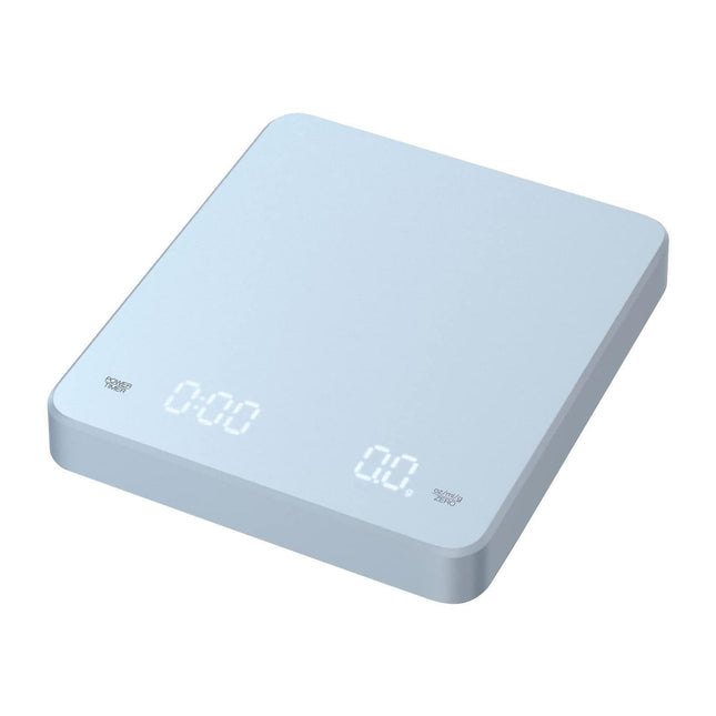 Digital Coffee Scale with Timer LED Screen Espresso Scale Built-in Battery 5kg Max.Weighing 0.1g High Precision Measures in oz/ml/g Kitchen.