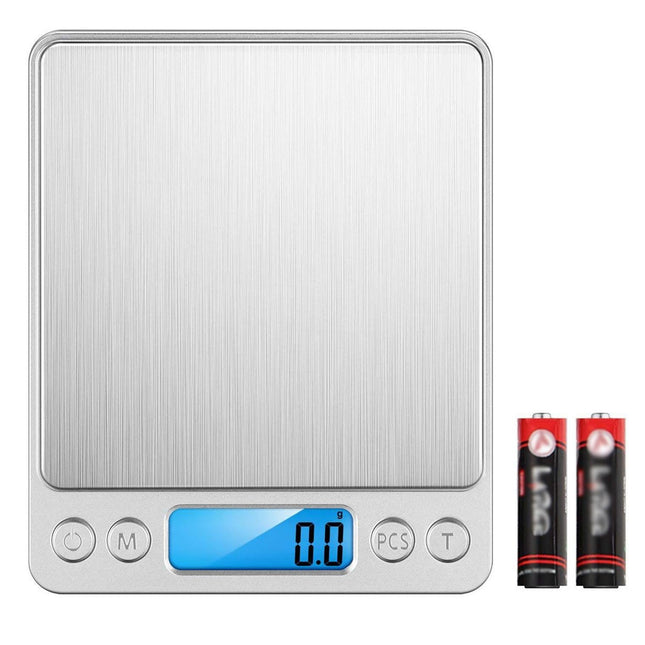 1.1lb Food Scale Digital Kitchen Scale LCD Display Scale Weight G OZ OZT DWT GN CT for Baking Cooking Jewelry Stainless Steel Portable Food.