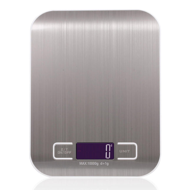 Kitchen Scale Digital Food Scale 10KG Measuring Range for Cooking Baking g lb oz ml kg Milk ml Stainless Steel Rechargeable.