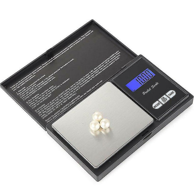Digital Pocket Scale Set 500 G 0.01 G Mini Scale Electronic Grams Scale With 0.01g - 500g Calibration.