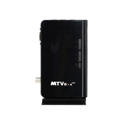 Mini TV Box Digital Computer RF AV to VGA HDTV Programs Tuner Receiver Monitor - Black.
