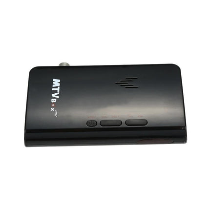 Mini TV Box Digital Computer RF AV to VGA HDTV Programs Tuner Receiver Monitor - Black.