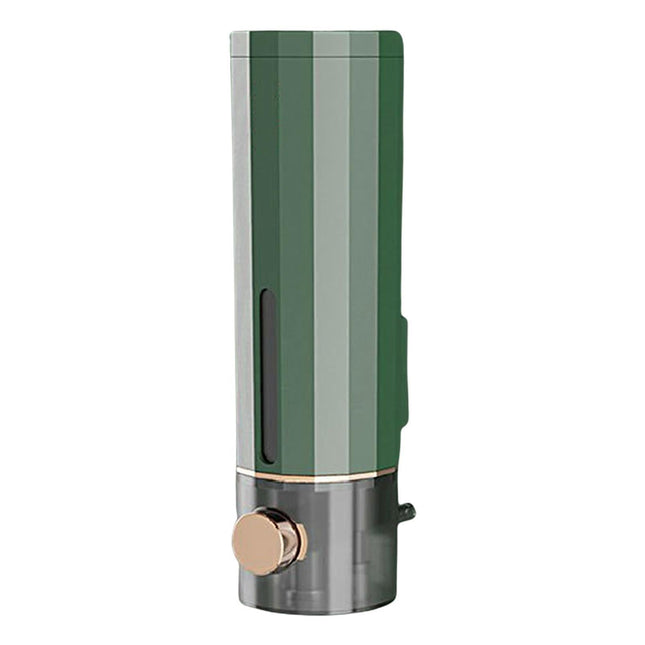 Soap Dispenser Wall Mounted Punch-free Visible Window Press Type Large Capacity Shampoo Conditioner Shower Gel Container for Bathroom.