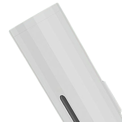 Soap Dispenser Wall Mounted Punch-free Visible Window Press Type Large Capacity Shampoo Conditioner Shower Gel Container for Bathroom-White.