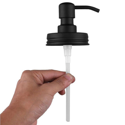 Stainless Steel Jar Soap Lotion Anti-Rust Bath Dispenser Lid Tube Pump Cap Head.