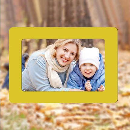 Wall Mounted 5 Inch Photo Frame grip Picture Holder Living Room Art Decor-White.