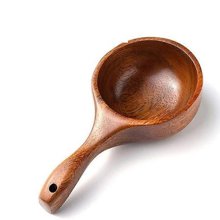 Wooden Spoon Solid Wood Water Spoon Rice Spoon Multipurpose Tableware Kitchen Utensil.