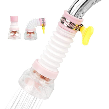 Kitchen Faucet, 3 Pcs Mini 360 Degree Rotating Faucet Water Filter 360 Kitchen Faucet Water Filter.