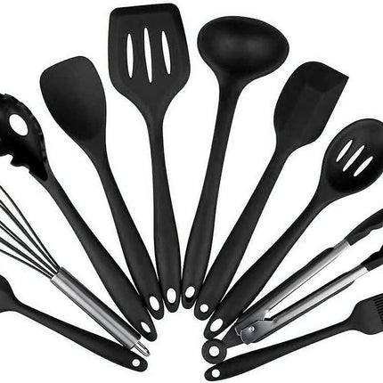 Kitchen Utensils Silicone Set, Bpa-free Silicone Kitchen Utensil Set, Dishwasher secure, Non-stick.