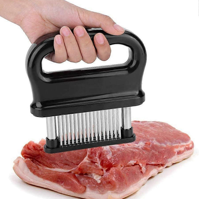 Meat tenderizer with 48 stainless steel needles, meat tenderizer kitchen tool for tenderizing beef.