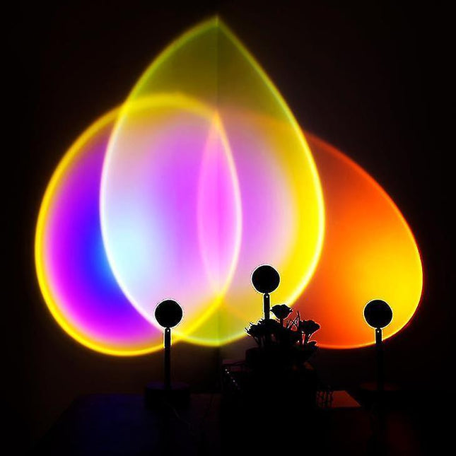 Sun Light Projection Led Light, Internet Celebrity Atmosphere Lamp Background Light.