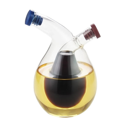 280ml Sauce Bottle Glass Seasoning Storage Bottle-Transparent.