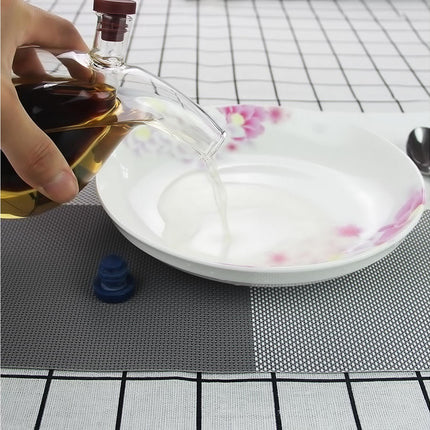 280ml Sauce Bottle Glass Seasoning Storage Bottle-Transparent.