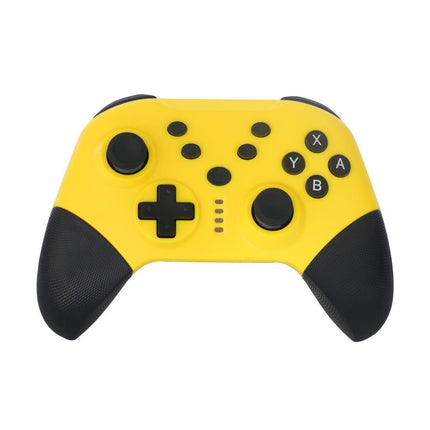 Wireless Game Controller for Switch,PC,Android & PS3 - Pro Gaming Gamepad with Bluetooth,Turbo & Vibration - Yellow Black.