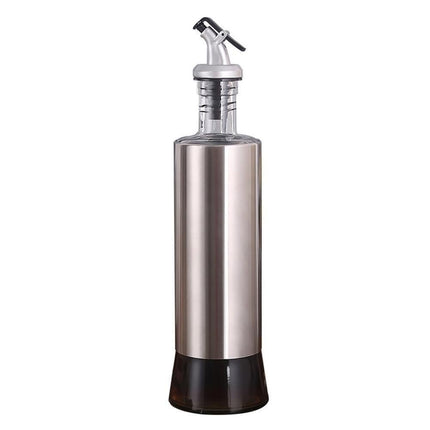 200/350/500ml Stainless Steel Oil Vinegar Bottle Dispenser Cruet Kitchen Gadget-200ML.