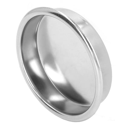 Blind Filter, Stainless Steel, Wear-Resistant, Rust-Proof, 2.3in Coffee Machine Backflush Insert for Home Use.