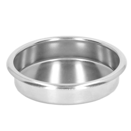 Blind Filter, Stainless Steel, Wear-Resistant, Rust-Proof, 2.3in Coffee Machine Backflush Insert for Home Use.