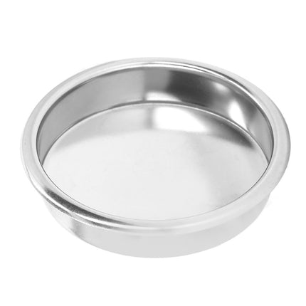 Blind Filter, Stainless Steel, Wear-Resistant, Rust-Proof, 2.3in Coffee Machine Backflush Insert for Home Use.