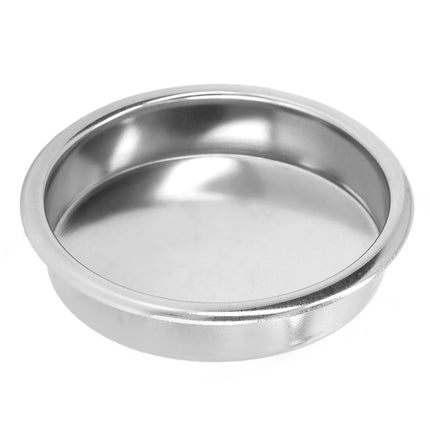 Blind Filter, Stainless Steel, Wear-Resistant, Rust-Proof, 2.3in Coffee Machine Backflush Insert for Home Use.