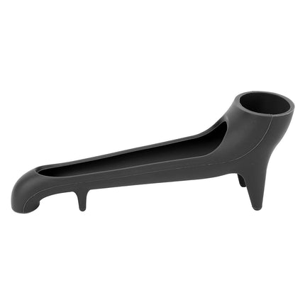 Coffee Maker Water Spout, Food Grade Silicone, Quick Access Funnel for Coffee Machine Accessories, Black.