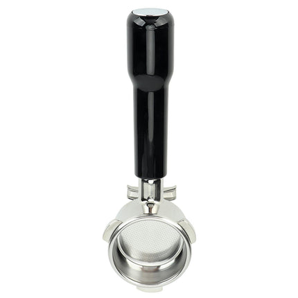 54mm Coffee Portafilter, Double Flow Filter for Breville 870 880 C2, Plastic Black.