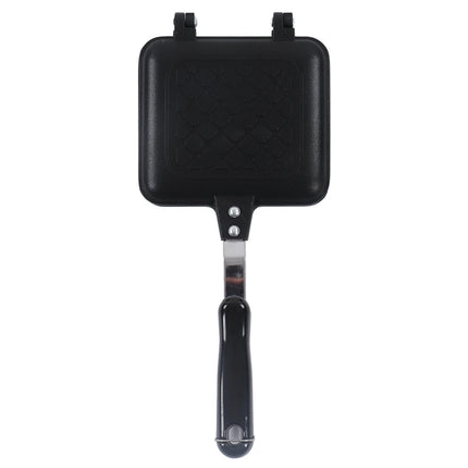 Sandwich Pan, Double-Sided Non-Stick Breakfast Frying Pan, Flat Bottom Panini Maker.