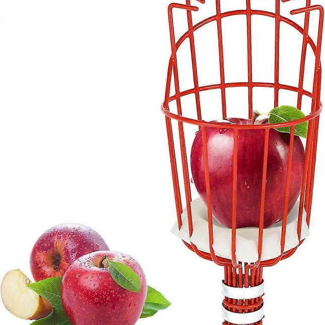 Metal Fruit Picker with Claw, Metal Fruit Picking Tool, Gardening Tools for Harvesting Apples, Citrus, Pears, Peaches.