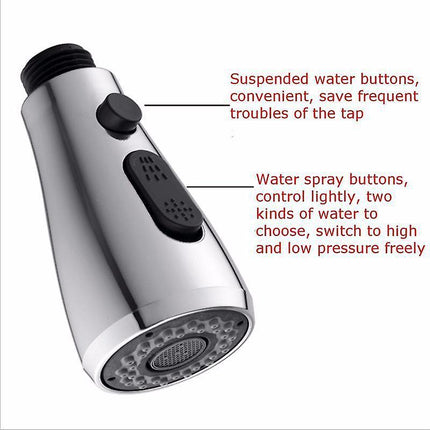 Pull Out Sprayer Multifunction Kitchen Sink Faucet Sprayer Faucet Shower Water Faucet for Bathroom Wash Basin.