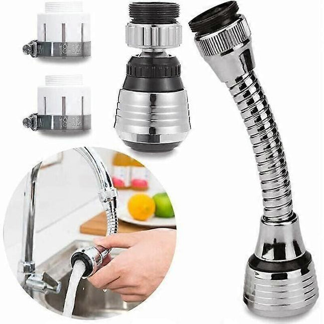2 Piece Swivel Faucet, 360 Degree Swivel Kitchen Faucet, 2 Mode Adjustable Shower Head, Filter Sprayer, Kitchen Aerator, Kitchen Faucet, Faucet Extend.