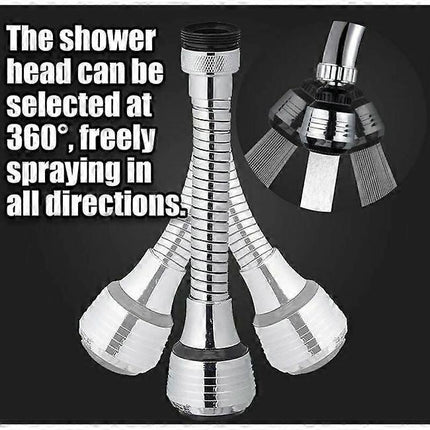 2 Piece Swivel Faucet, 360 Degree Swivel Kitchen Faucet, 2 Mode Adjustable Shower Head, Filter Sprayer, Kitchen Aerator, Kitchen Faucet, Faucet Extend.