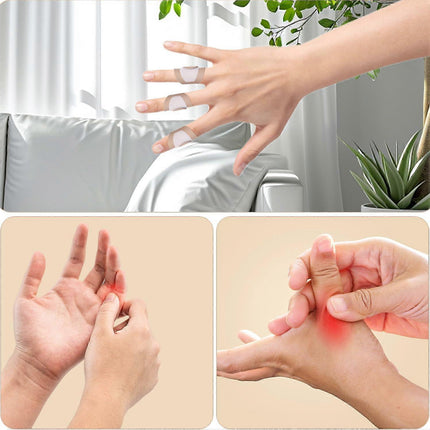 10pcs Castor Oil Finger Wraps & 2pcs Castor Oil Pack for Hands, Soft Cotton.