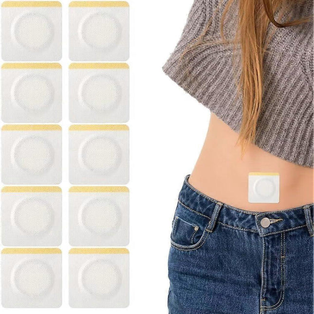 10pcs Castor Oil Wrap for Belly Button, Single-Used Castor Oil Patches Belly.