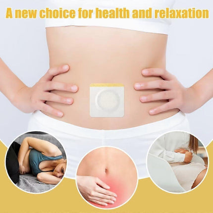 10pcs Castor Oil Wrap for Belly Button, Single-Used Castor Oil Patches Belly.