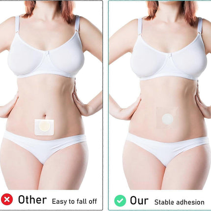 20Pack Disposable Organic Castor Oil Pack Wrap for Belly Button - Clean and secure Alternat.