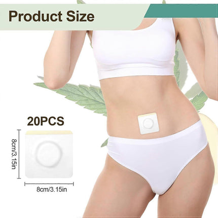 20Pcs Castor Oil Belly Button Patch, Castor Oil Patches Disposable, Castor Oil.