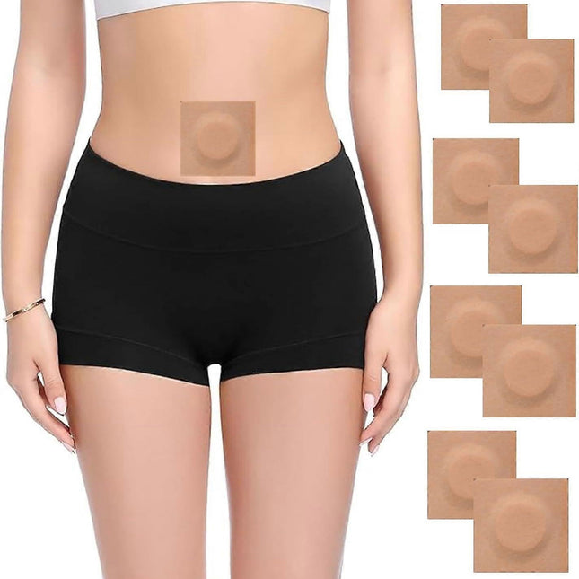 50pcs Disposable Castor Oil Pack Wrap Belly Button(Oil Not Included).