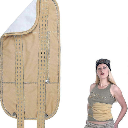 Castor Oil Pack Cotton Wrap Castor Oil Pack Compress Reusable Organic Castor Oil Pack Kit Self Conditioning.