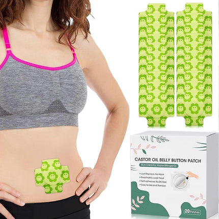 Organic Castor Oil Pack Wrap,Self-Adhesive, Flexible Highly Absorbent Castor Oil.