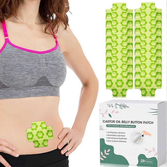 Organic Castor Oil Pack Wrap,Self-Adhesive, Flexible Highly Absorbent Castor Oil.