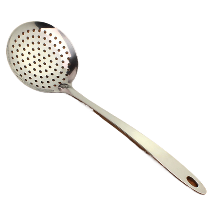 Kitchen Soup Food Thicken Stainless Steel Ladle Spoon Colander Strainer Filter.
