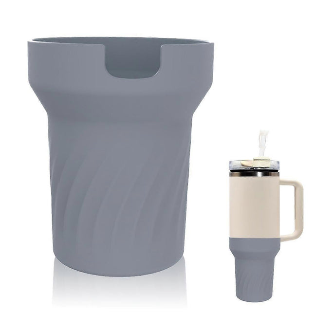 Silicone Boot for Stanley 40 oz Tumbler with Handle - Water Bottle Bottom Cover Fits Stanley Cup Accessories.