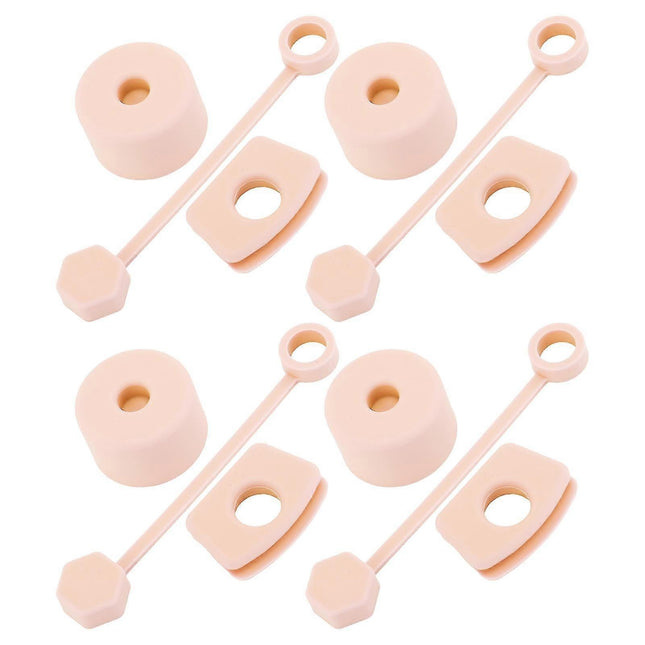 Spill Stopper For Stanley Cup 2.0 30oz & 40oz Set Of 4, Silicone Leak Proof Stopper For Stanley Tumbler, Cup Accessories Includes Straw Cover.