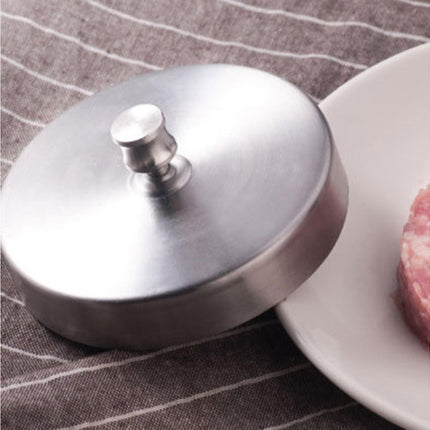 Hamburger Patty Maker Simple Operation Stainless Steel-Stainless Steel.
