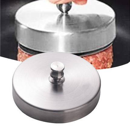 Hamburger Patty Maker Simple Operation Stainless Steel-Stainless Steel.