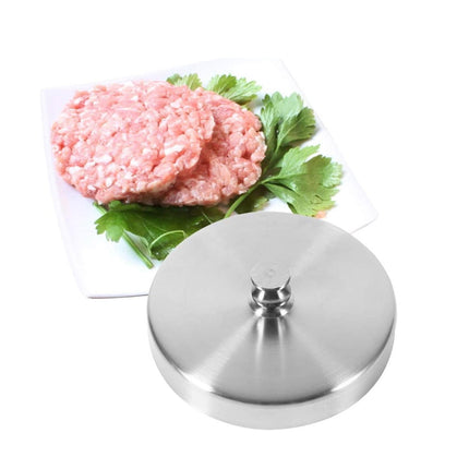 Hamburger Patty Maker Simple Operation Stainless Steel-Stainless Steel.