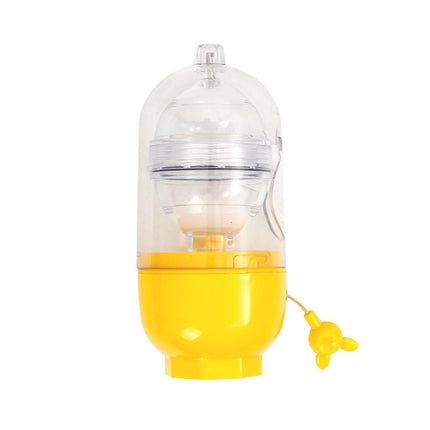 Egg Shaker Reusable Manual Blender Kitchen Tools-Yellow.