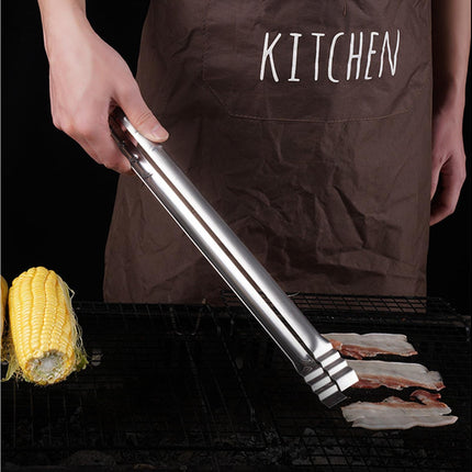 Barbecue Clip Heat Resistant Stainless Steel Food Clip-L.