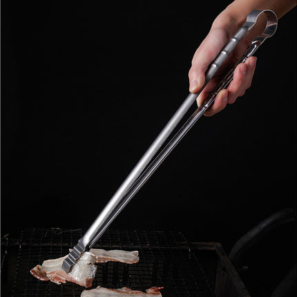 Barbecue Clip Heat Resistant Stainless Steel Food Clip-L.